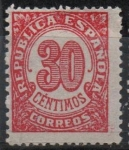 Stamps Spain -  Cifras