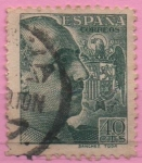 Stamps Spain -  General Franco