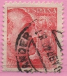 Stamps Spain -  General Franco