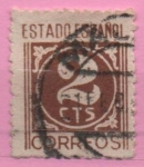 Stamps Spain -  Cifras