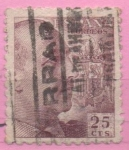 Stamps Spain -  General Franco