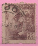 Stamps Spain -  General Franco