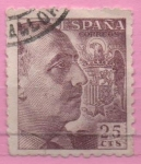 Stamps Spain -  General Franco