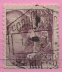 Stamps Spain -  General Franco