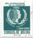 Stamps Bolivia -  Año Internacional de la Juventud