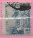 Stamps Spain -  General Franco