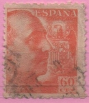 Stamps Spain -  General Franco