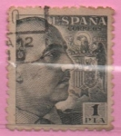 Stamps Spain -  General Franco