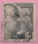 Stamps Spain -  General Franco