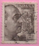 Stamps Spain -  General Franco