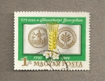 Stamps Hungary -  Emblema Geogikon:Trigo y Patata