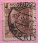 Stamps Spain -  General Franco