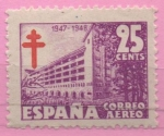 Stamps Spain -  Pro Tuberculosos ( Cruz d´Lorena en rojo)