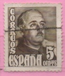 Stamps Spain -  General Franco