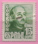 Stamps Spain -  General Franco