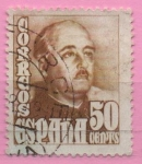 Stamps Spain -  General Franco