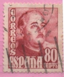 Stamps Spain -  General Franco