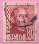 Stamps Spain -  General Franco