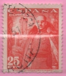 Stamps Spain -  General Franco