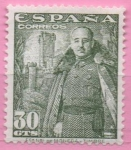 Stamps Spain -  General Franco