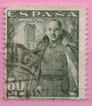 Stamps Spain -  General Franco