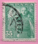 Stamps Spain -  General Franco