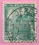 Stamps Spain -  General Franco