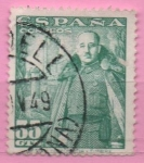 Stamps Spain -  General Franco