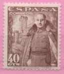 Stamps Spain -  General Franco