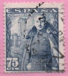 Stamps Spain -  General Franco