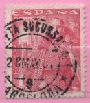 Stamps Spain -  General Franco