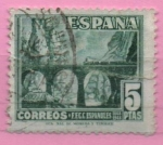 Stamps Spain -  Desfiladero d´Pancorbo