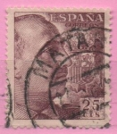 Stamps Spain -  General Franco