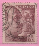 Stamps Spain -  General Franco