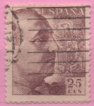 Stamps Spain -  General Franco