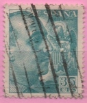 Stamps Spain -  General Franco