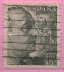 Stamps Spain -  General Franco