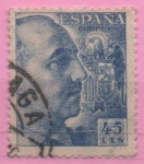 Stamps Spain -  General Franco