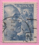 Stamps Spain -  General Franco