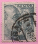 Stamps Spain -  General Franco