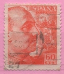 Stamps Spain -  General Franco