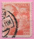 Stamps Spain -  General Franco