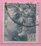 Stamps Spain -  General Franco