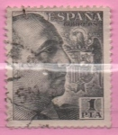 Stamps Spain -  General Franco