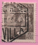 Stamps Spain -  General Franco