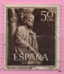 Stamps Spain -  Año Santo Compostelano( Santiago detalle del portico d´l´Gloria)