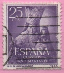 Stamps Spain -  Año Mariano (Ntra.      Sra d´l´Desanparados)