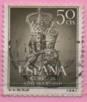 Stamps Spain -  Año Mariano (Ntra Sra dl Pilar)