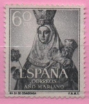 Stamps Spain -  Año Mariano (Ntra Sra d´Covadonga)