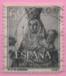 Stamps Spain -  Año Mariano (Ntra Sra d´Covadonga)